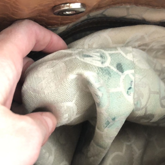 Brown Leather Michael Kors Bag - Picture 4 of 5